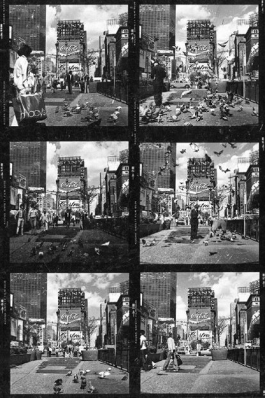 Max Neuhaus, Underground Music(s) Times Square, 1977, extrait d’un poster. © Courtesy Estate Max Neuhaus. Max Neuhaus, Underground Music(s) Times Square, 1977, extrait d’un poster. © Courtesy Estate Max Neuhaus.
