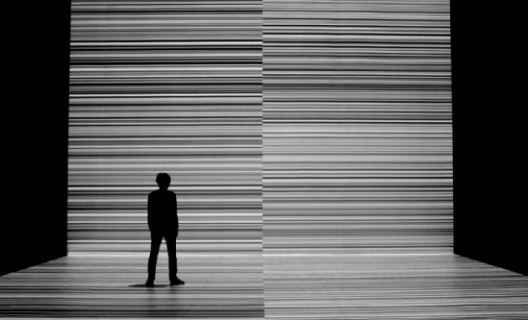 Ryoji Ikeda - test pattern (ancienne version), 2011