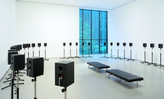 “Forty-Part Motet,” Janet Cardiff, in 2005. © Timothy Hursley/Museum of Modern Art 