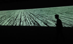 Ryoji Ikeda, Code-Verset, Centre Pompidou © Benoît Montigné