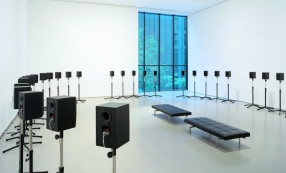 “Forty-Part Motet,” Janet Cardiff, in 2005. © Timothy Hursley/Museum of Modern Art 